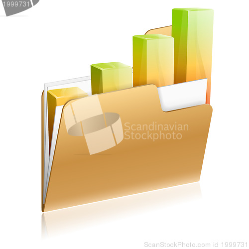 Image of Financial Folder Icon