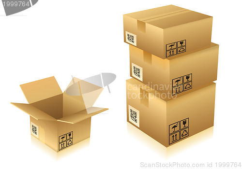 Image of Cardboard Boxes