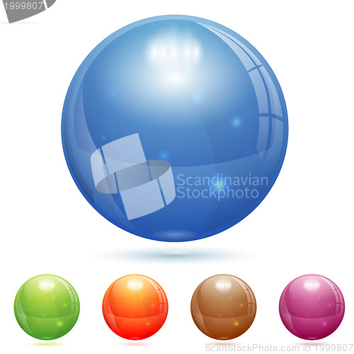 Image of 3D Glass Ball