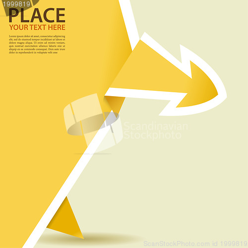 Image of Paper Origami Arrow