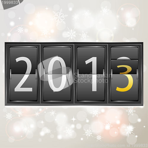 Image of New Year 2013 on Mechanical Timetable