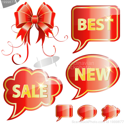 Image of Holiday Speech Bubbles