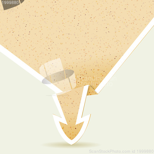 Image of Paper Origami Arrow