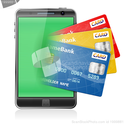 Image of Internet Shopping and Electronic Payments Concept