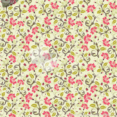 Image of Flower seamless pattern