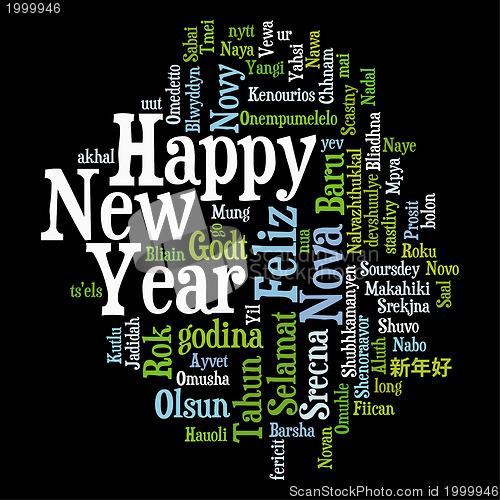 Image of New Year Tag Cloud