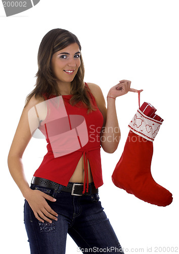 Image of Christmas woman