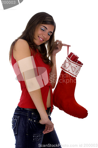 Image of Christmas woman