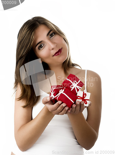 Image of Christmas woman