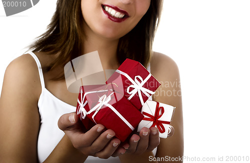 Image of Christmas woman