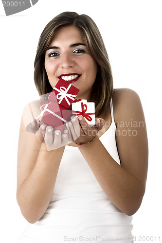 Image of Christmas woman