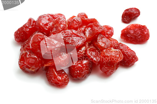 Image of A handful of dried berries of dogwood