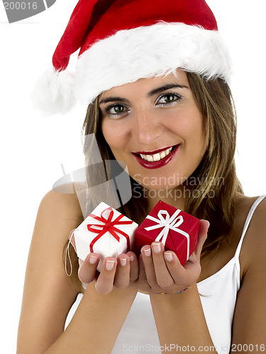 Image of Christmas woman