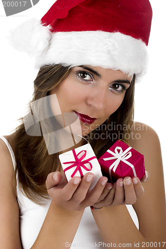 Image of Christmas woman