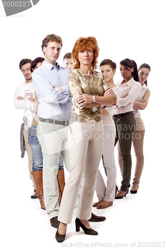 Image of happy people business team group together 