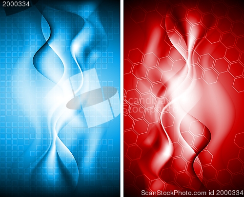 Image of Wavy backgrounds