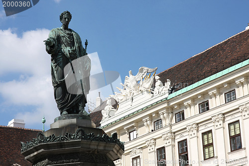 Image of Hofburg Palace courtyard, Hofburg in Vienna, Austria