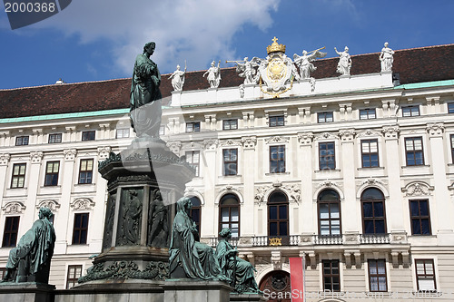 Image of Hofburg Palace courtyard, Hofburg in Vienna, Austria