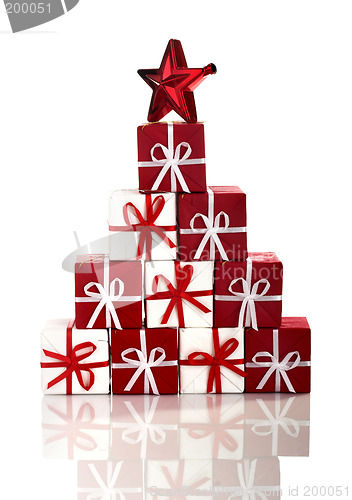 Image of Red Christmas Ornaments