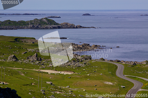 Image of Norwegian coastline