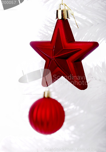 Image of Christmas ornaments