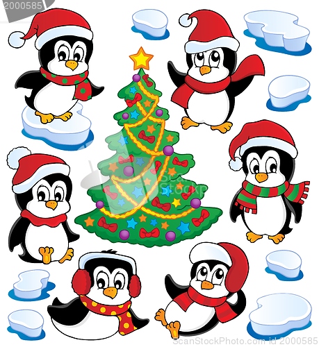 Image of Cute penguins collection 4