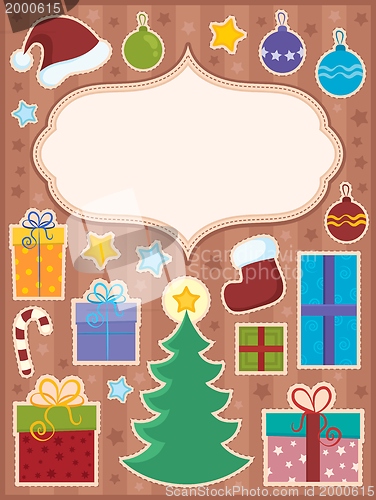 Image of Christmas topic composition 1