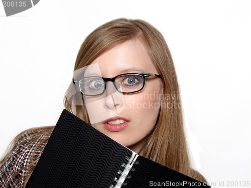 Image of Girl with agenda