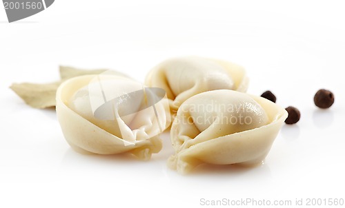 Image of dumplings russian pelmeni