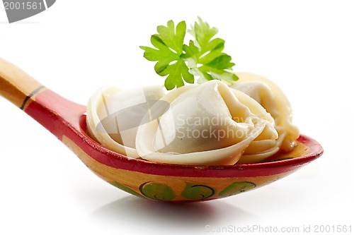 Image of dumplings russian pelmeni