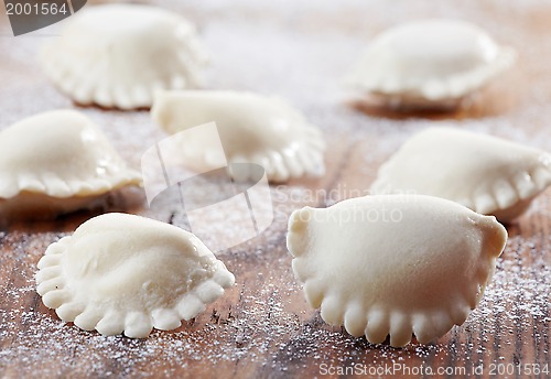 Image of dumplings russian pelmeni