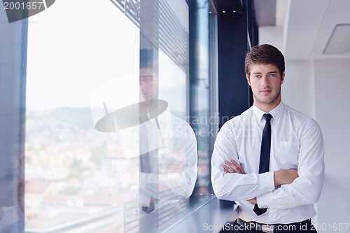 Image of business people in a meeting at office