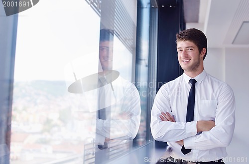 Image of business people in a meeting at office