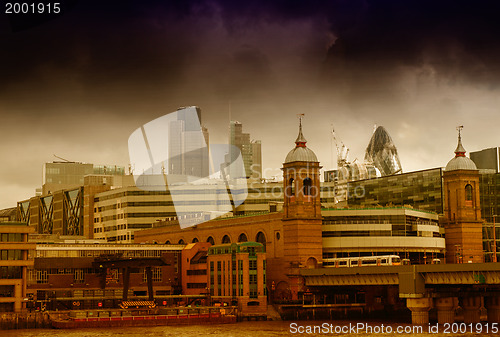 Image of City of London one of the leading centers of global finance and 