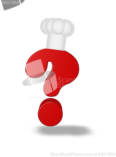 Image of cook question mark