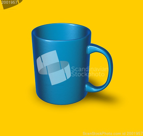 Image of blue mug