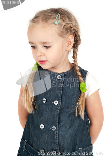 Image of Portrait of cute girl