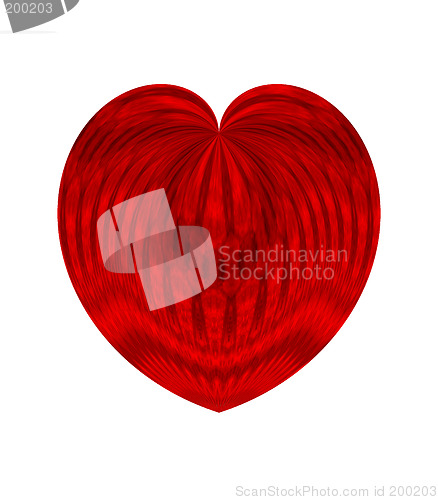 Image of Valentine Heart in Red