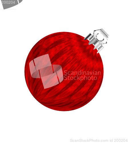 Image of Red Christmas Ornament