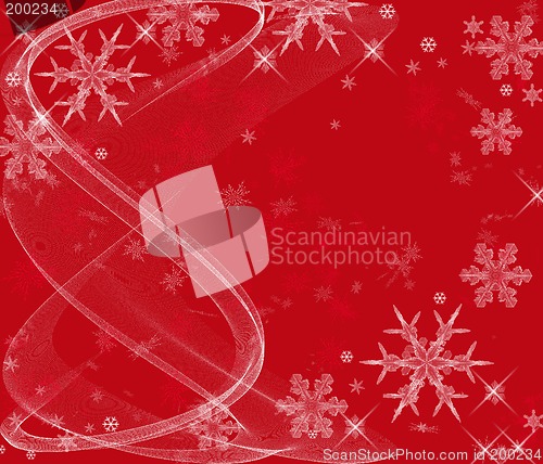 Image of Christmas Snowflakes