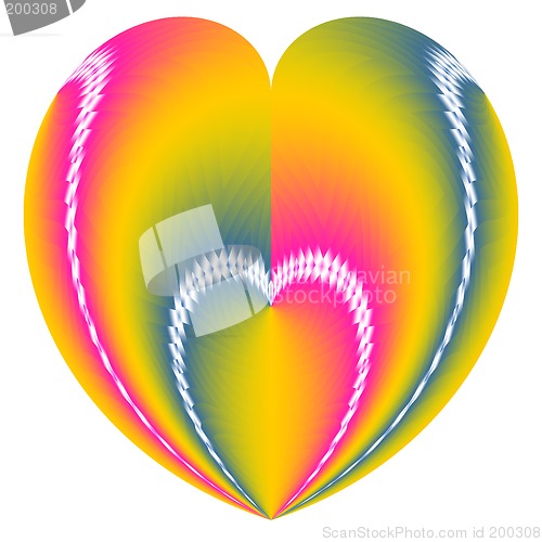 Image of Valentine Heart in a Heart