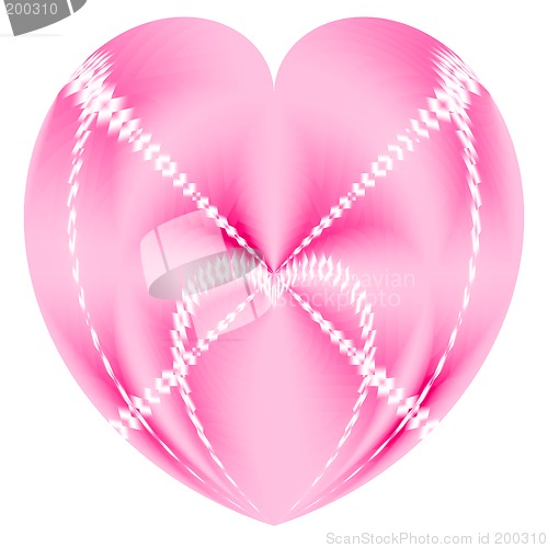 Image of Pink Valentine Heart in a Heart