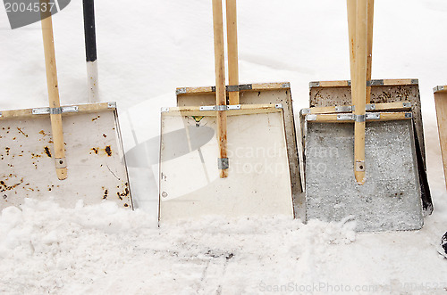 Image of shovels