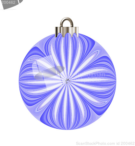 Image of Blue Christmas Ornament