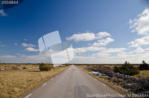 Image of Straight road