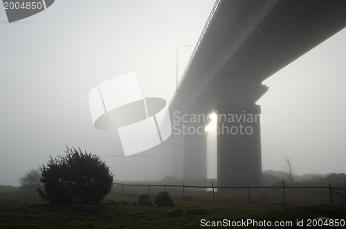 Image of Foggy bridge