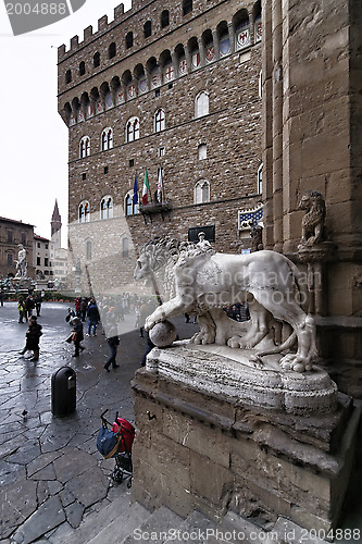Image of view of Piazza della Signoria