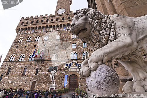 Image of view of Piazza della Signoria