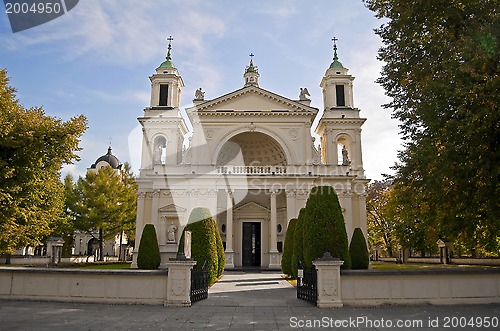 Image of St. Anne's Church, Wilanow Palace.