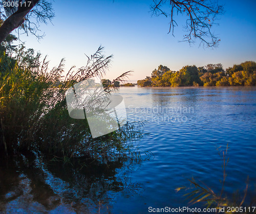 Image of View over the Zambezi River